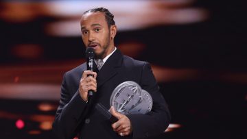 Mercedes issue clarification over Hamilton 'gifting FIA trophy to fan'