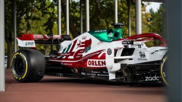 Check out Alfa Romeo's new-look livery for the Italian Grand Prix!