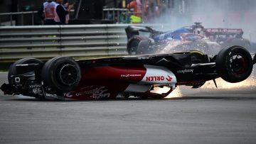 Alfa Romeo share remarkable details over Zhou's British GP crash