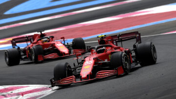 Ferrari France 2021 Sainz Leclerc
