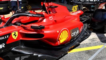 In photos: Ferrari's updated SF-23 breaks cover in Barcelona