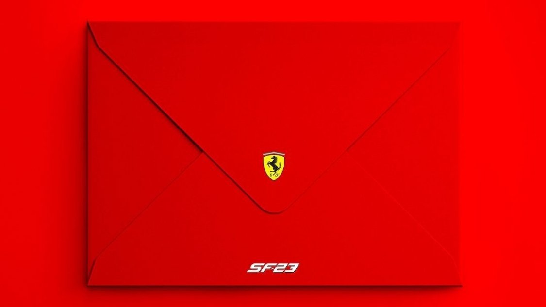 Ferrari Valentines letter SF 23 2023 launch