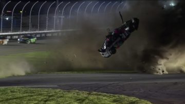 WATCH: NASCAR driver Ryan Preece survives Daytona barrel-roll accident