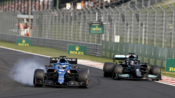 Did Hamilton take too much risk in battle with Alonso?