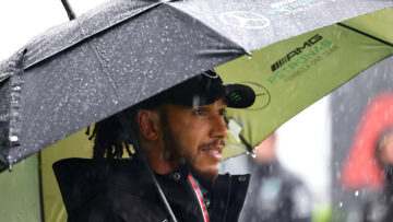 Lewis Hamilton rain