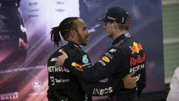 Verstappen Hamilton Abu Dhabi 2021