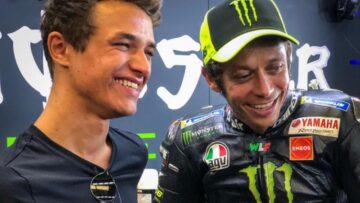 Rossi keen to race with Norris after MotoGP retirement
