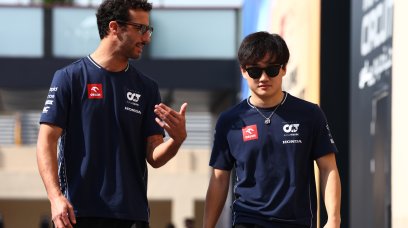 Ricciardo Tsunoda Abu Dhabi