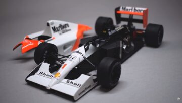 Video: F1 fan builds incredible scale model of Senna's legendary McLaren
