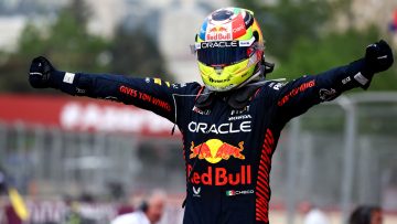 Former F1 champion: Perez's strong performance 'worrying' for Verstappen