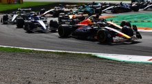 Verstappen start Italy 2023