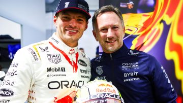 Verstappen surprises Horner with birthday present in Las Vegas