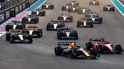 Verstappen start Abu Dhabi 2023