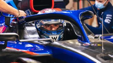 Latifi welcomes 'morale boost' after scoring first points of the season
