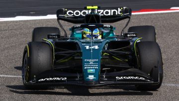 Alonso Bahrain 2023 test