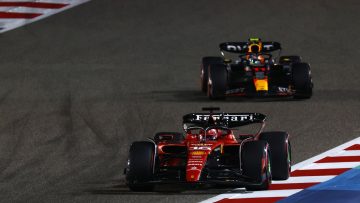 Leclerc Bahrain Perez