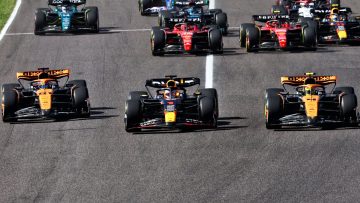 Verstappen reflects on 'lucky' Suzuka start amid McLaren challenge