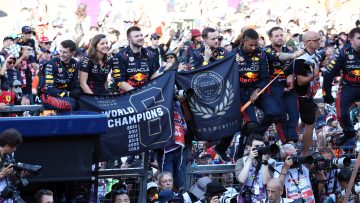 In pictures: Red Bull celebrates sixth Constructors' F1 title