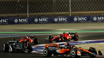 2023 F1 Qatar Grand Prix - Sprint results