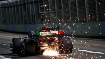 Zhou penalised after Alfa Romeo breaks parc ferme conditions